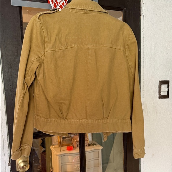Free People Camel Button-Up Jacket - Picture 4 of 5